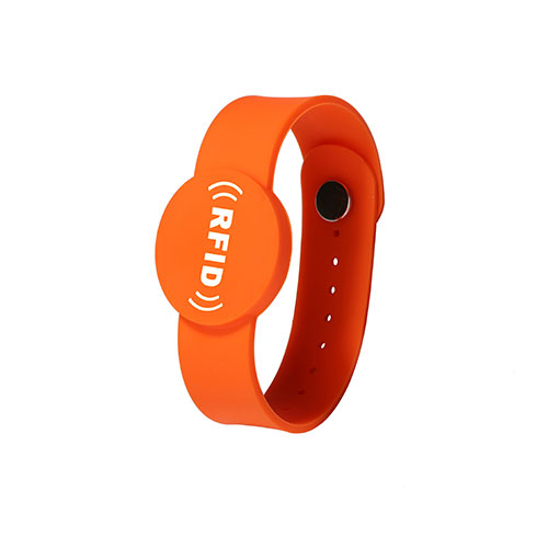 Braccialetto antimanomissione RFID in silicone 4