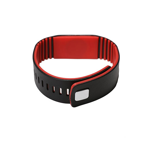 Fascia da polso bicolore in silicone RFID