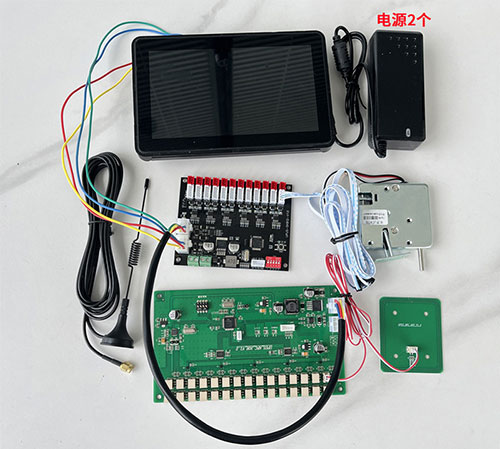 Modulo lettore di identificazione ad alta frequenza RFID per armadietto per libri intelligente, scheda IC, circuito lettore di schede NFC, scheda madre 3
